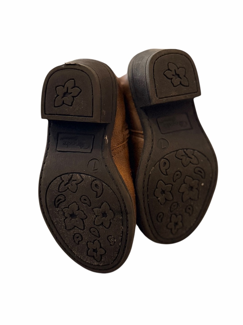 Kids Brown Embroidered Western Boots - Classic Cowboy Style - Picture 5 of 5